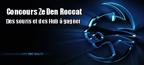 Concours ZeDen Roccat : Des accessoires gamer  gagner