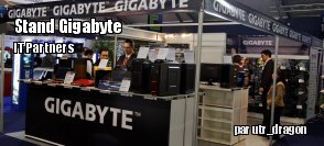 IT partners : le stand Gigabyte