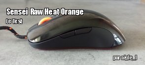 ZeDen teste la souris Sensei Raw Heat Orange