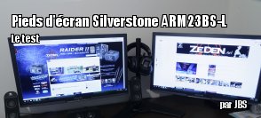 ZeDen teste le support double crans ARM23BS-L de Silverstone