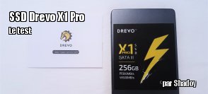 ZeDen teste le SSD X1 Pro de Drevo 256 Go