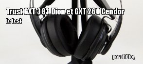 ZeDen teste le casque Trust 7.1 Dion GXT 383 et son support GXT 260 Cendor