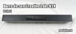 ZeDen teste la barre de son Creative Labs V2X
