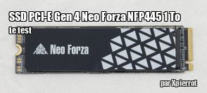 ZeDen teste le SSD PCI-E Gen 4 Neo Forza NFP445 1 To
