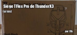 ZeDen teste le Sige TFlex Pro de ThunderX3