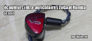 ZeDen teste les �couteurs intra-auriculaires ZiiGaat Rumba