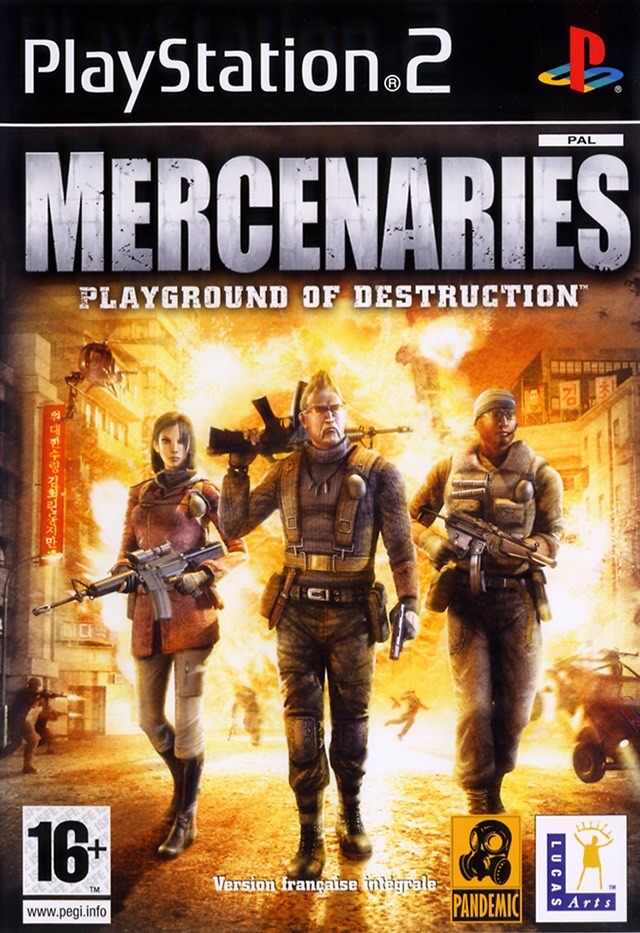 Bote de Mercenaries : Playground of Destruction