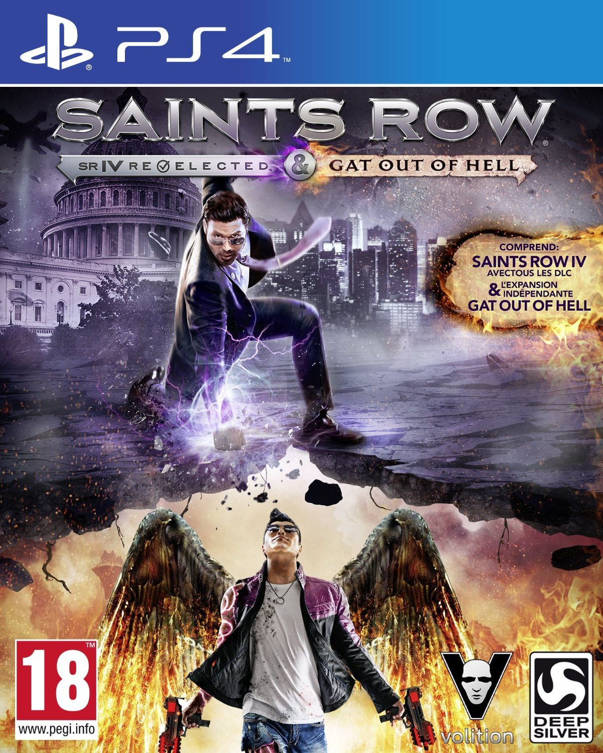 Bote de Saints Row IV : Re-Elected & Gat out of Hell