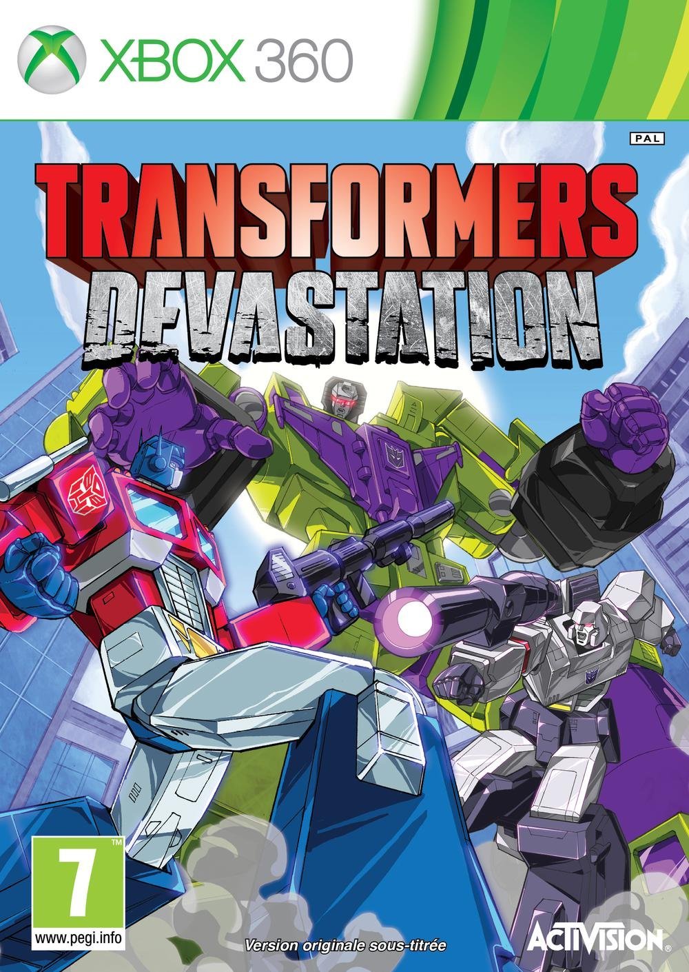 Bote de Transformers : Devastation