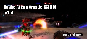 ZeDen teste Quake Arena Arcade
