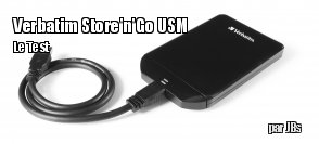 ZeDen teste le disque dur Store'n'Go USM de Verbatim