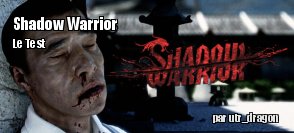 ZeDen teste Shadow Warrior