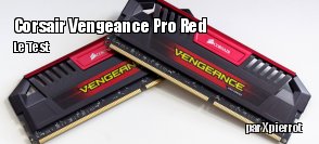 ZeDen teste le kit de RAM Corsair Vengeance Pro Red 2400 Mhz C11 en 8 Go