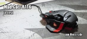 ZeDen teste la souris RAT 6 de Mad Catz