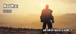 ZeDen teste Mad Max (PS4)