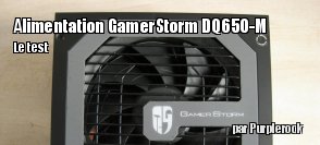 ZeDen teste l'alimentation GamerStorm DQ650-M