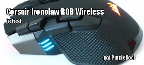 ZeDen teste la souris Corsair Ironclaw RGB et le tapis MM250