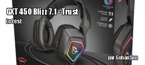 ZeDen teste casque Gaming GXT 450 BLIZZ 7.1 de chez Trust