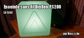 ZeDen teste l'enceinte sans fil BigBen PS200