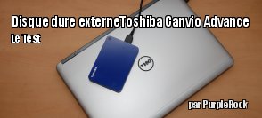 ZeDen teste le disque dur externe Toshiba Canvio Advance 2 To