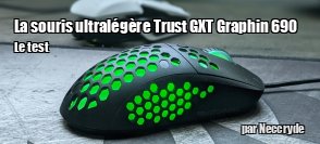 ZeDen teste la souris ultralgre de Trust : la GXT Graphin 960