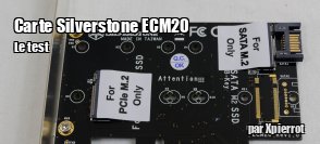 ZeDen teste la carte Silverstone ECM20 : pour rajouter des ports M2  votre PC