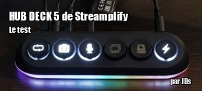 ZeDen teste le HUB DECK 5 de Streamplify