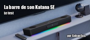 ZeDen teste la barre de son Creative Katana SE