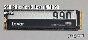 ZeDen teste le SSD PCIe Gen 5 Lexar NM990 de 4 To