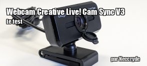 ZeDen teste la webcam 2K QHD Creative Live! Cam Sync V3