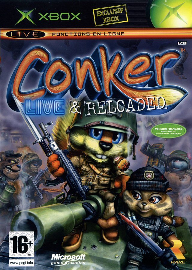 Boîte de Conker : Live & Reloaded