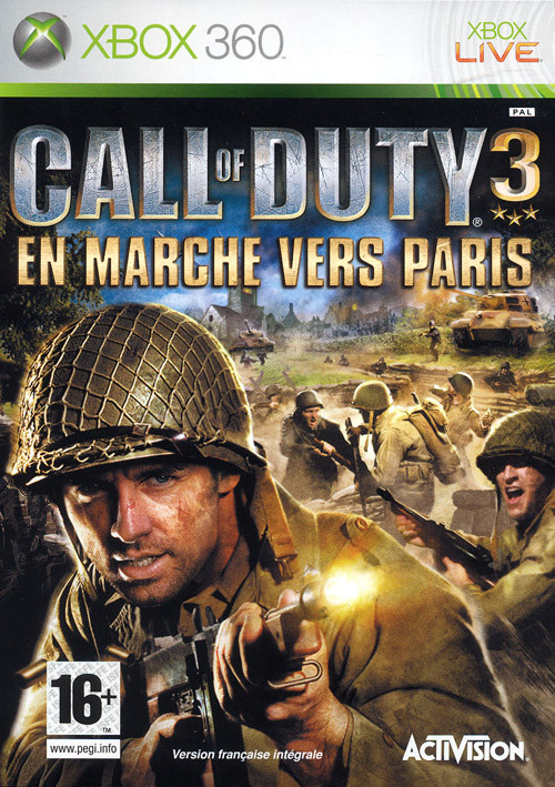 Bote de Call of Duty 3 : En marche vers Paris
