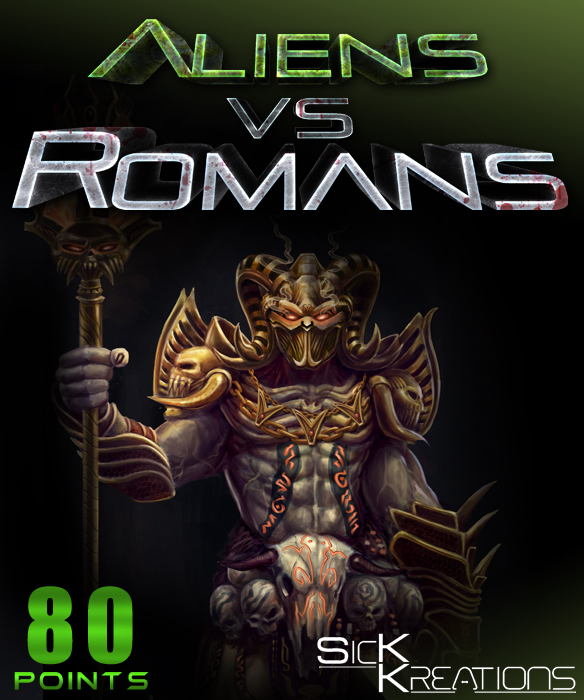 Bote de Aliens Vs Romans
