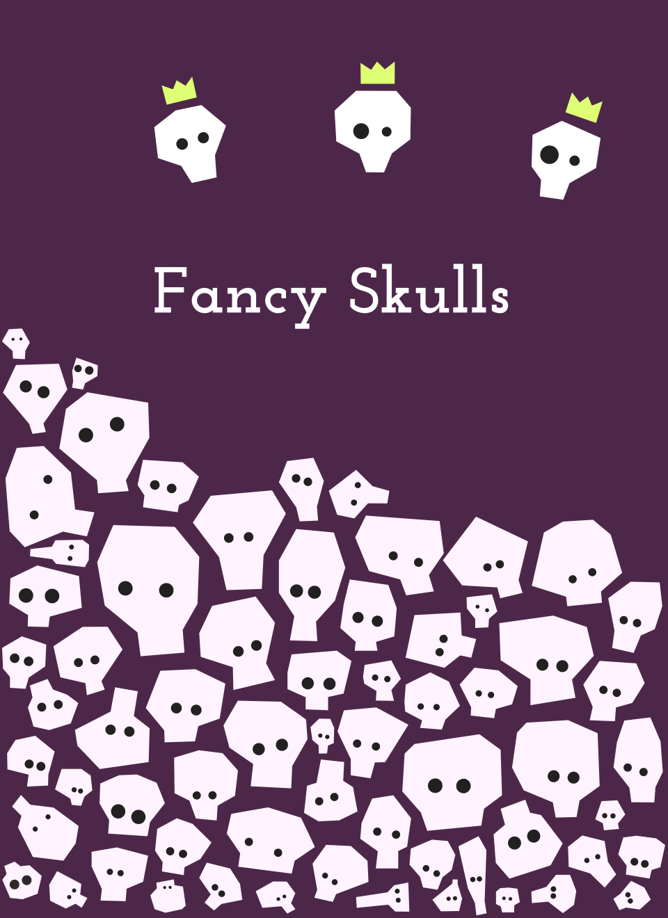 Bote de Fancy Skulls