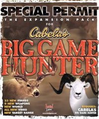 Boîte de Cabela's Big Game Hunter : Special Permit