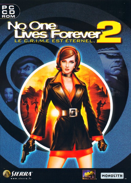 Boîte de No One Lives Forever 2 : Le C.R.I.M.E est éternel
