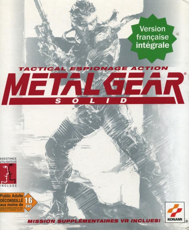 Boîte de Metal Gear Solid