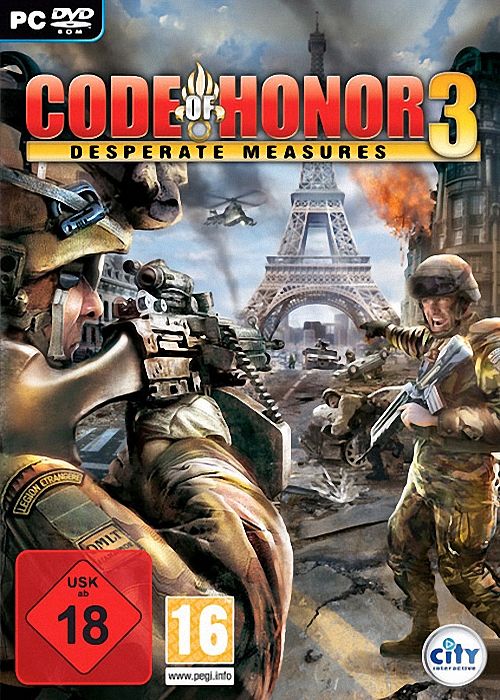 Boîte de Code of Honor 3 : Desperate Measures