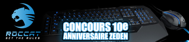 ROCCAT clbre 10e Anniversaire ZeDen.net